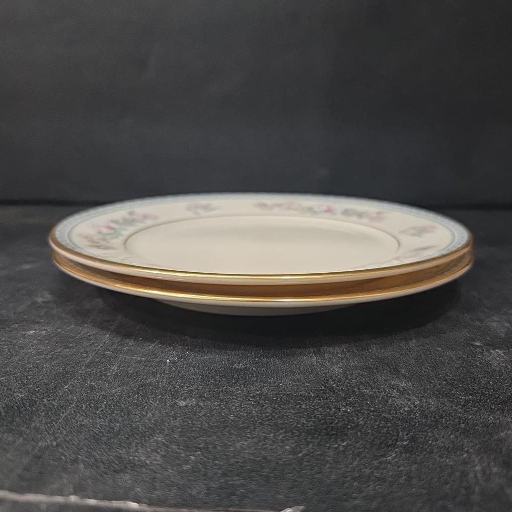 Lenox Serenade Bread & Butter Plates, Set of 2, Vintage Cosmopolitan Collection - Thumbnail 7