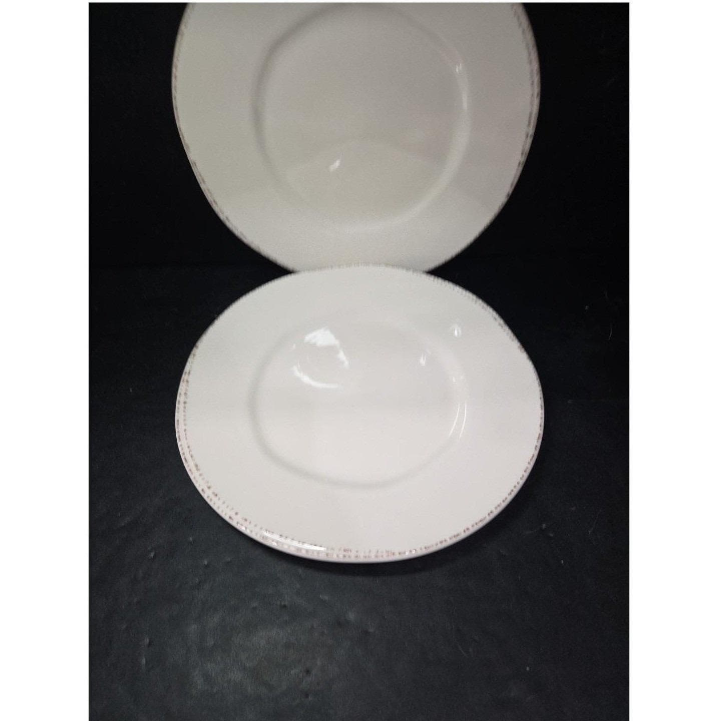 Libbey Farmhouse Ivory Dinner Plates, Set of 2, Rustic Tableware, FH-503 242 - Thumbnail 6