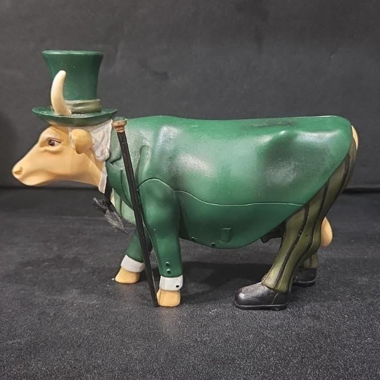 Cow Parade The Mayor Wizard Of Oz Figurine, Westland Giftware, #7722, No Box - Thumbnail 6
