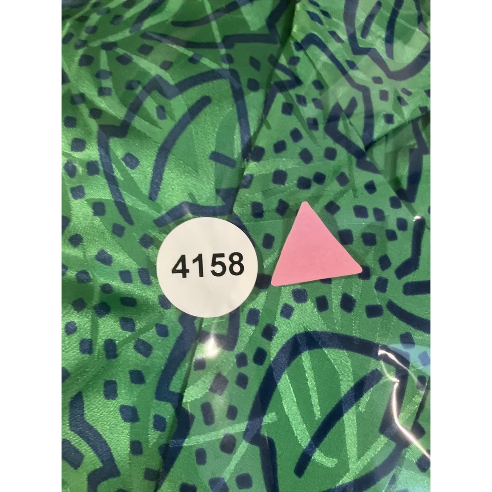 Liz Claiborne Collection Green Silk Leaf Print Skirt Suit Set, Women's Size 6 - Thumbnail 13