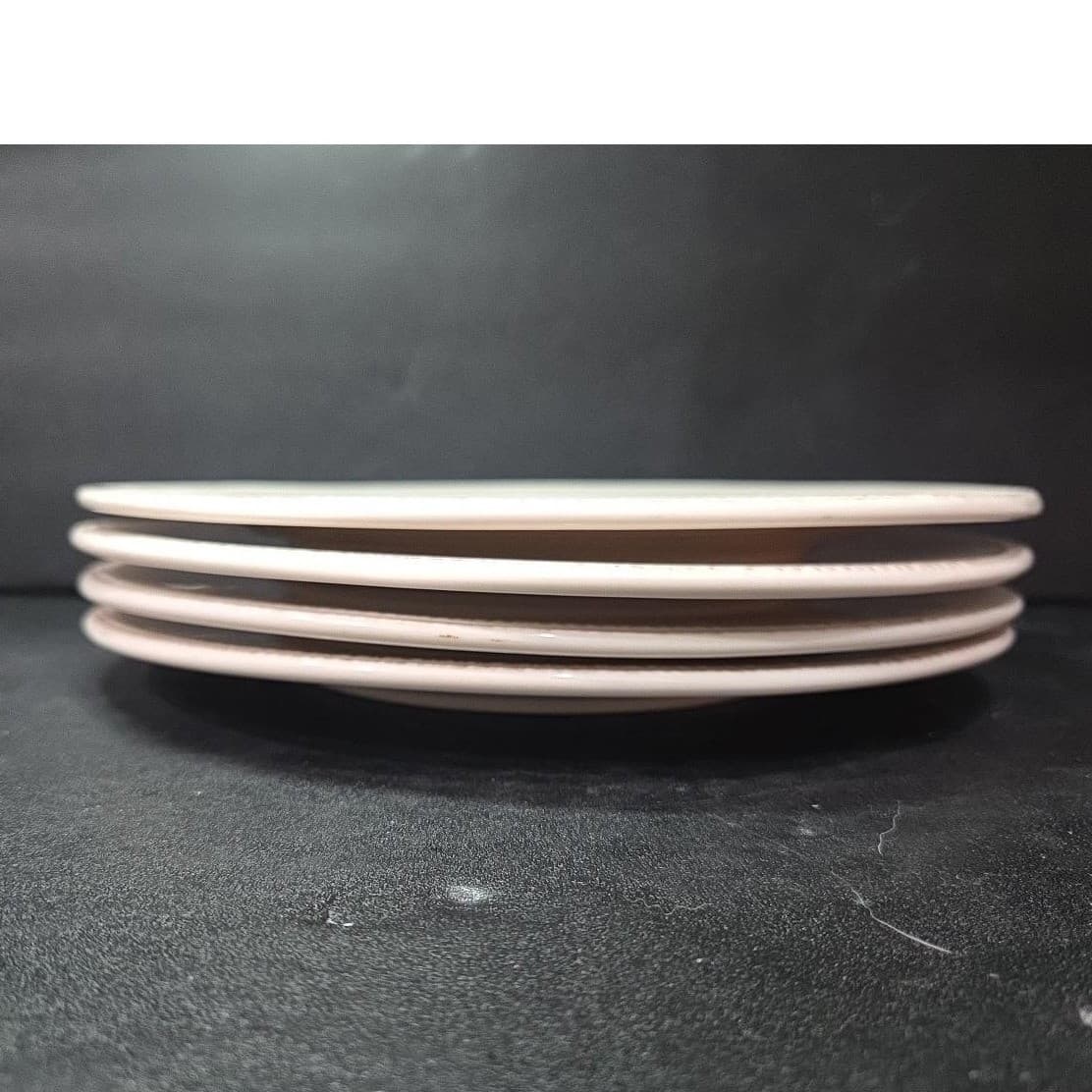 Libbey Farmhouse Cream Dinner Plates, Set of 4, Rustic Tableware, FH-503 242 - Thumbnail 9