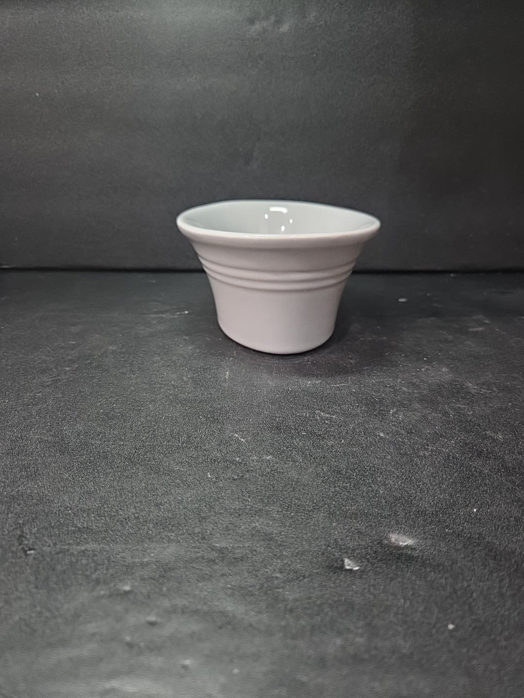 Mason Cash Casserole Dish, Oval 7" Baking Dish, Gray Pottery, Pie Bakeware - Thumbnail 4