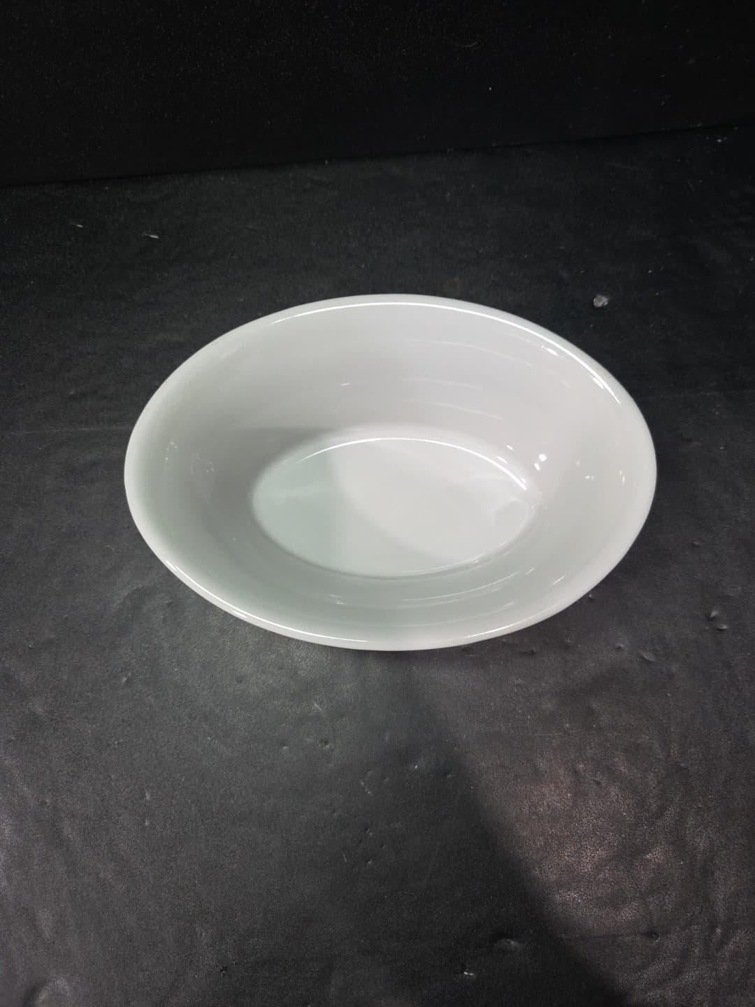 Mason Cash Casserole Dish, Oval 7" Baking Dish, Gray Pottery, Pie Bakeware - Thumbnail 6