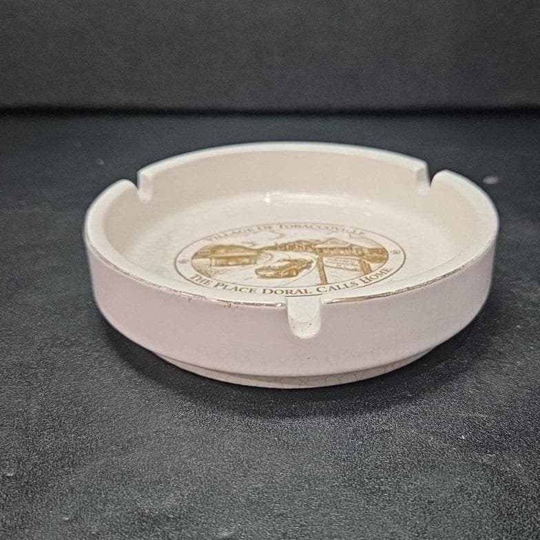 Village of Tobaccoville Ashtray, Doral Cigarettes Prom, Tobacco Smokers Dish - Thumbnail 3