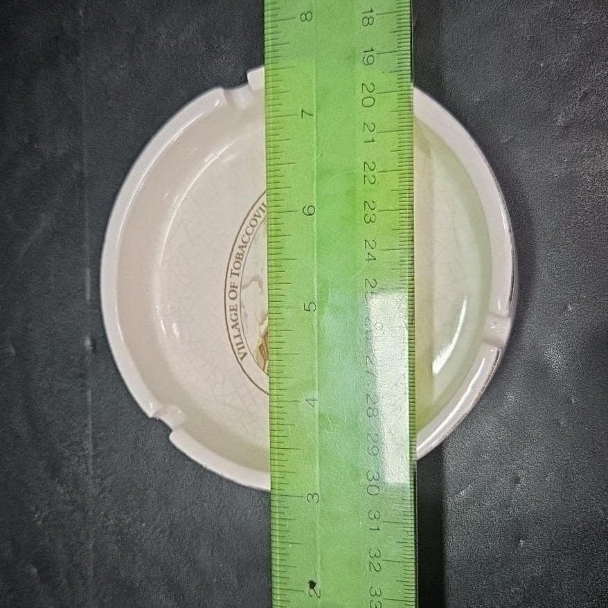 Village of Tobaccoville Ashtray, Doral Cigarettes Prom, Tobacco Smokers Dish - Thumbnail 8