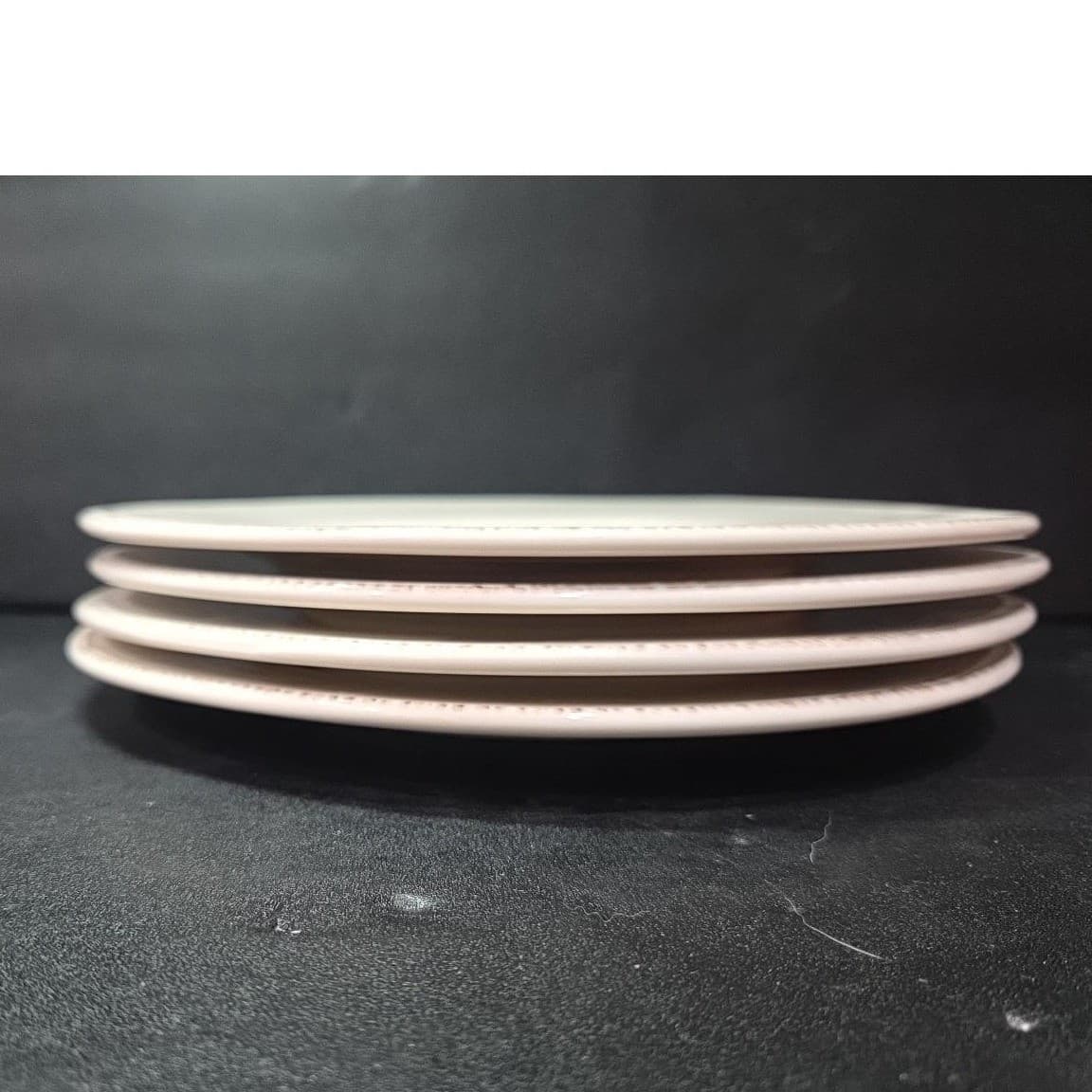 Libbey Farmhouse Cream Dinner Plates, Set of 4, Rustic Tableware, FH-503 242 - Thumbnail 10
