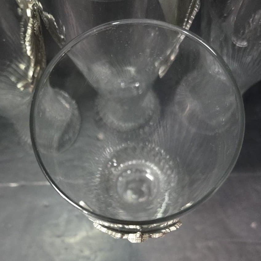 M. Cornell Germany Twisted Pilsner Glasses, Set of 4, Deutschland Metal Crest - Thumbnail 7