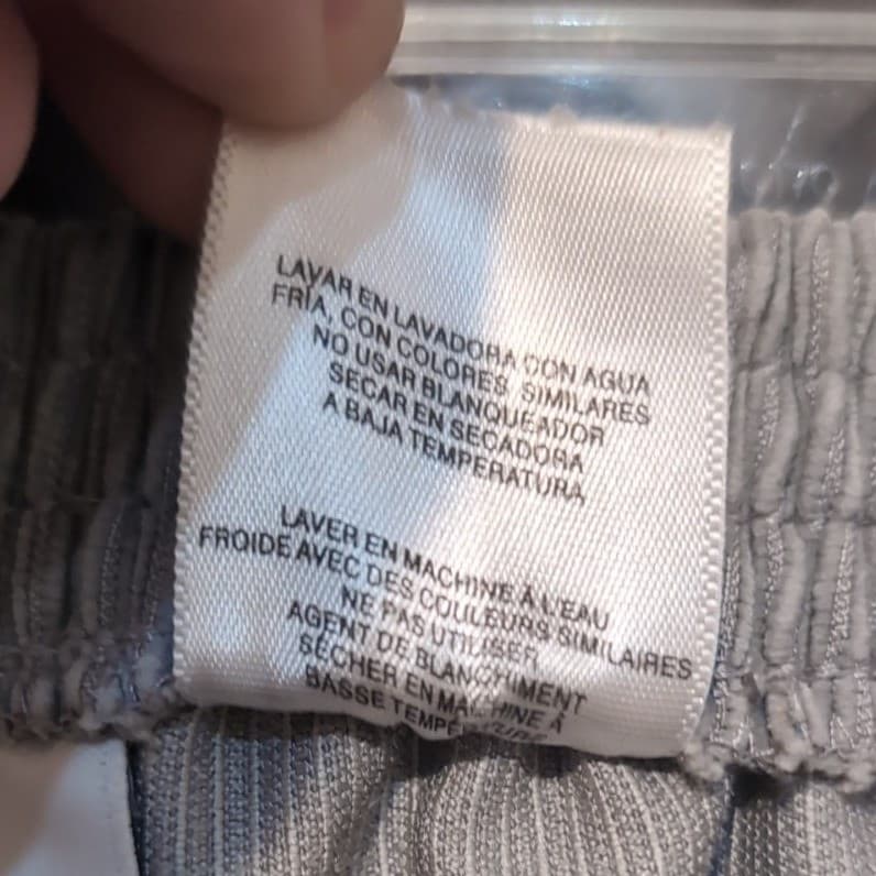 Alfred Dunner Grey Corduroy Straight Leg Elastic Waist Pants, Woman's Size 18 - Thumbnail 6