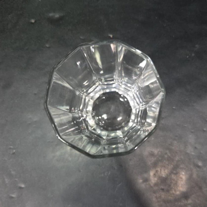 Cristal D'Arques Laser Tumbler, Vintage Optic Panels, Replacement Drinkware - Thumbnail 7