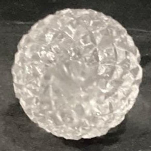Vintage Clear Glass Pineapple Paperweight - Thumbnail 4