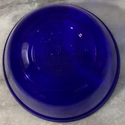 Vintage Anchor Hocking USA Cobalt Blue Glass Nesting Mixing Bowls Set of 3 * - Thumbnail 14