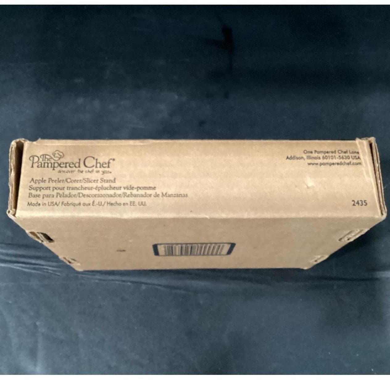 Pampered Chef Apple Peeler 2435 Corer Slicer Stand New - Thumbnail 6