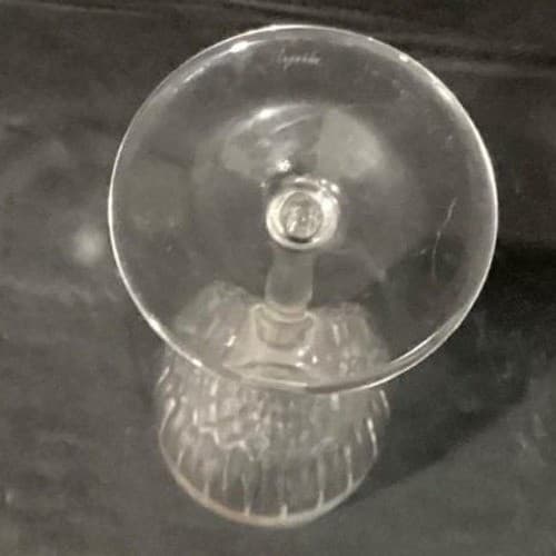 3 Rogaska Wine Glasses Vogue Goblet Crystal 8.5" Signed * - Thumbnail 5