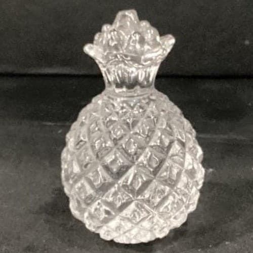 Vintage Clear Glass Pineapple Paperweight - Thumbnail 7