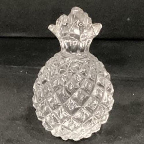 Vintage Clear Glass Pineapple Paperweight - Thumbnail 9