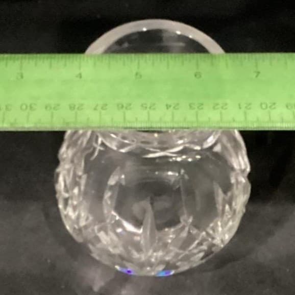 Waterford Crystal BELMONT Hurricane Lamp ~ No Base - Thumbnail 3