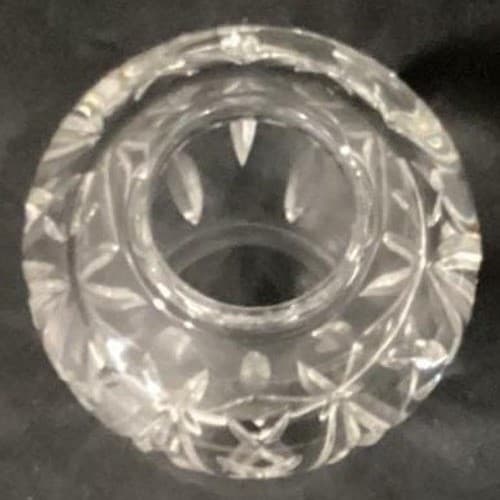 Waterford Crystal BELMONT Hurricane Lamp ~ No Base - Thumbnail 7