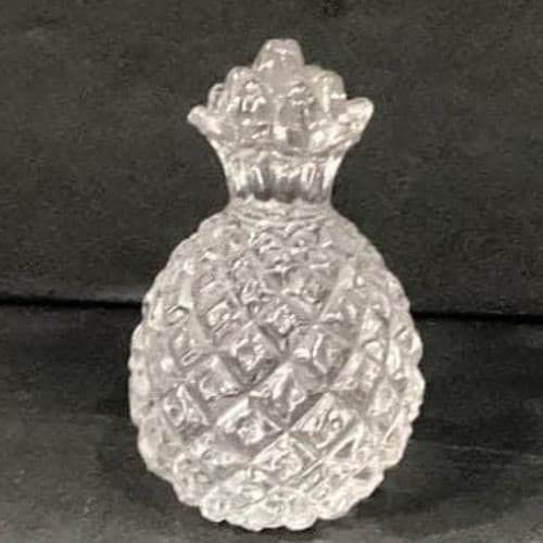 Vintage Clear Glass Pineapple Paperweight - Thumbnail 6