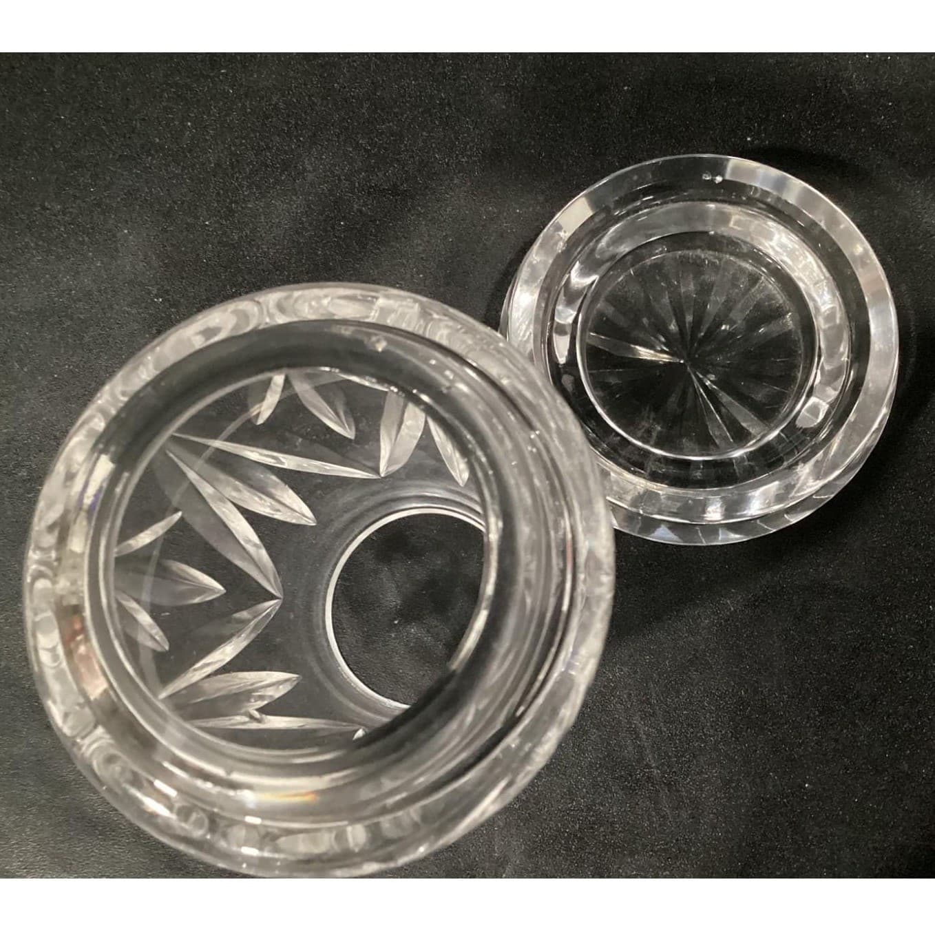 Waterford Crystal - 2 piece Hurricane Votive & Base * - Thumbnail 4