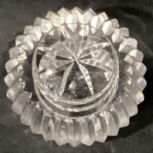 Waterford Crystal Votive Candle Holder Starburst Base - Thumbnail 4