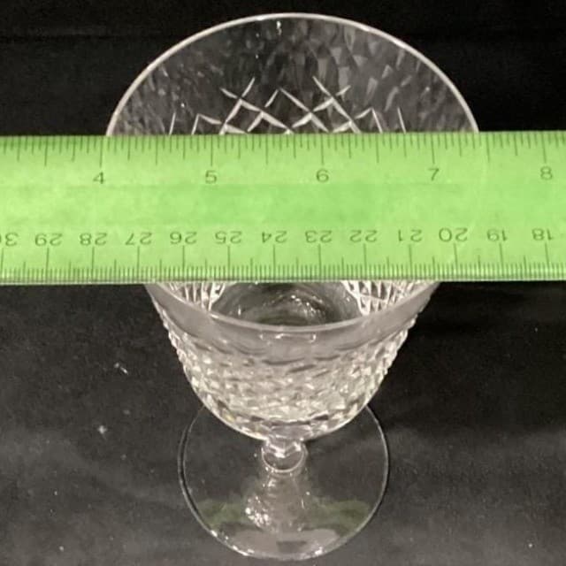 Waterford Crystal Alana Large Wine Water Glasses Ireland Set of 2 * - Thumbnail 3