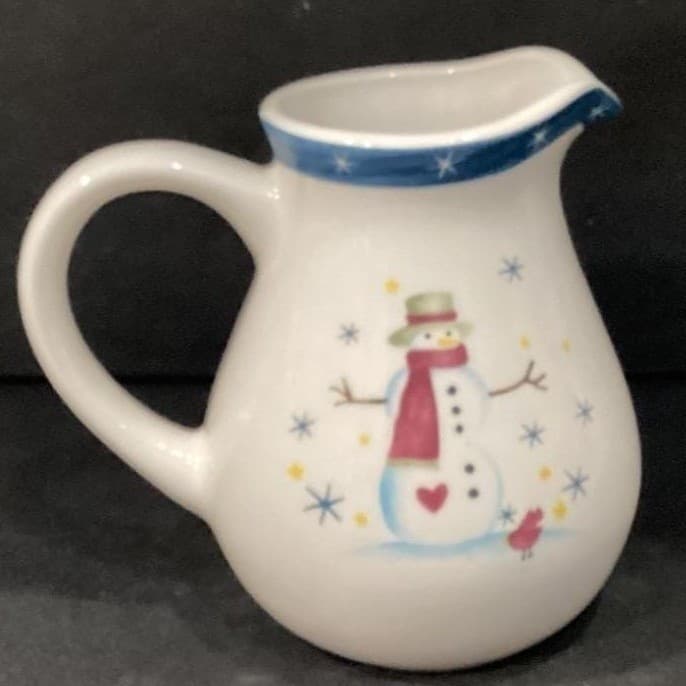 Holiday Home Christmas Snowman Pitcher - Thumbnail 10