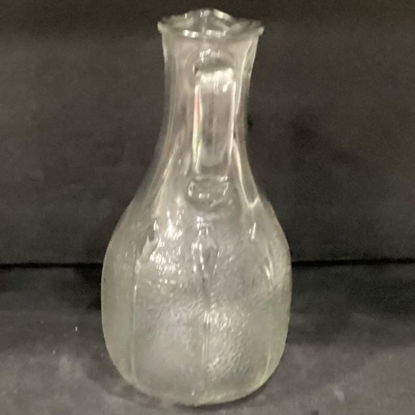 Macbeth & Evans Art Deco Era Pitcher Diamond And Dart Decanter Jug Vintage - Thumbnail 10