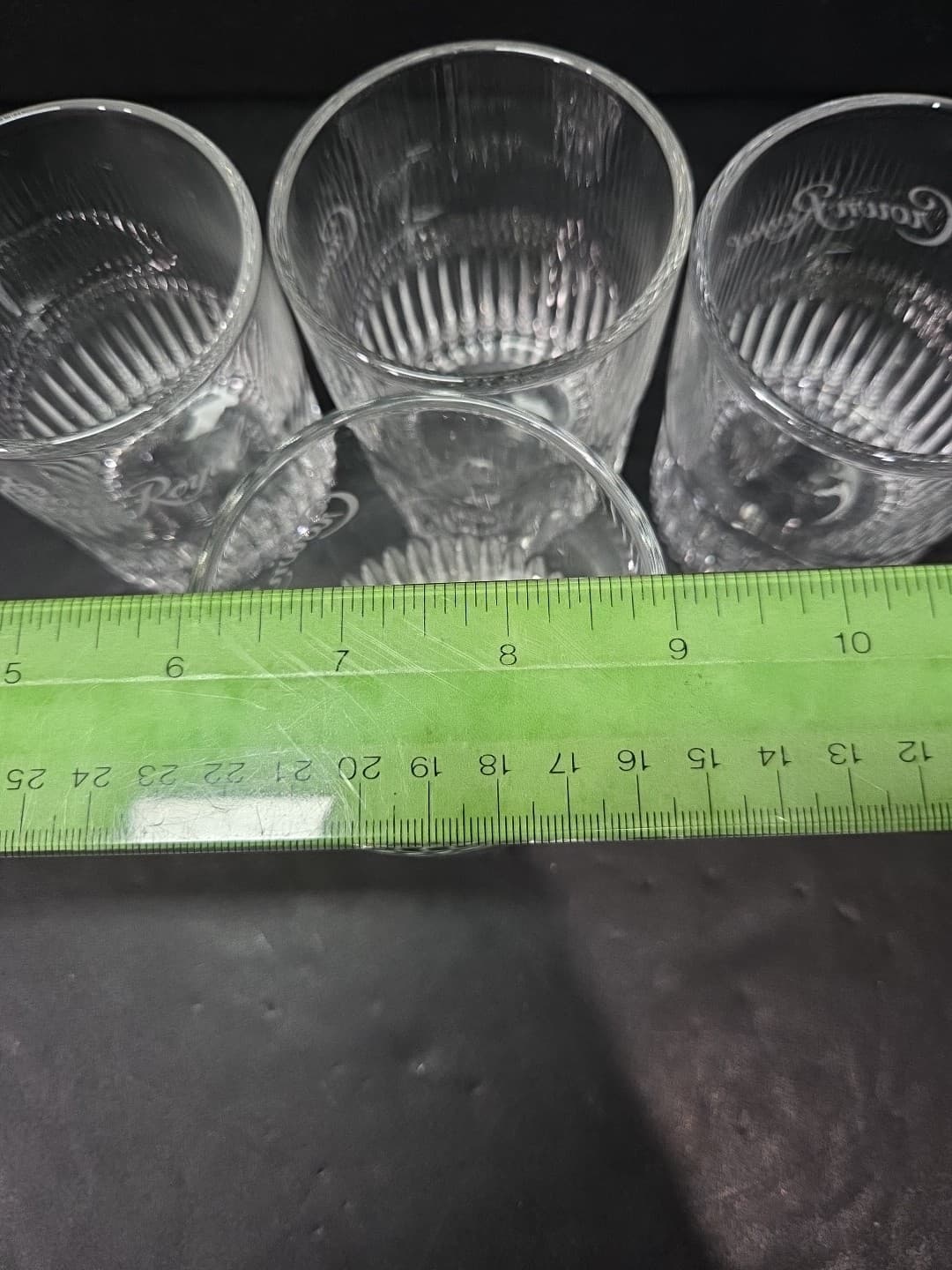 Crown Royal Whiskey Rocks Glasses, Set of 4, Limited Ed, Scotch Whiskey Glass - Thumbnail 9