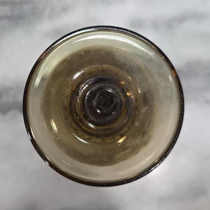 Libbey Prado Tawny Brown Juice Glasses, Set of 4, Vintage Footed Stemware - Thumbnail 8