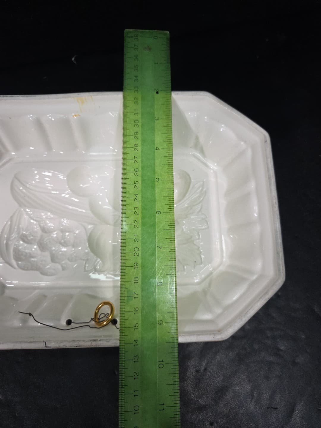 Gailstyn-Sutton Towle Co Ceramic Veggie Decor Mold Hand Paint Vintage - Thumbnail 8