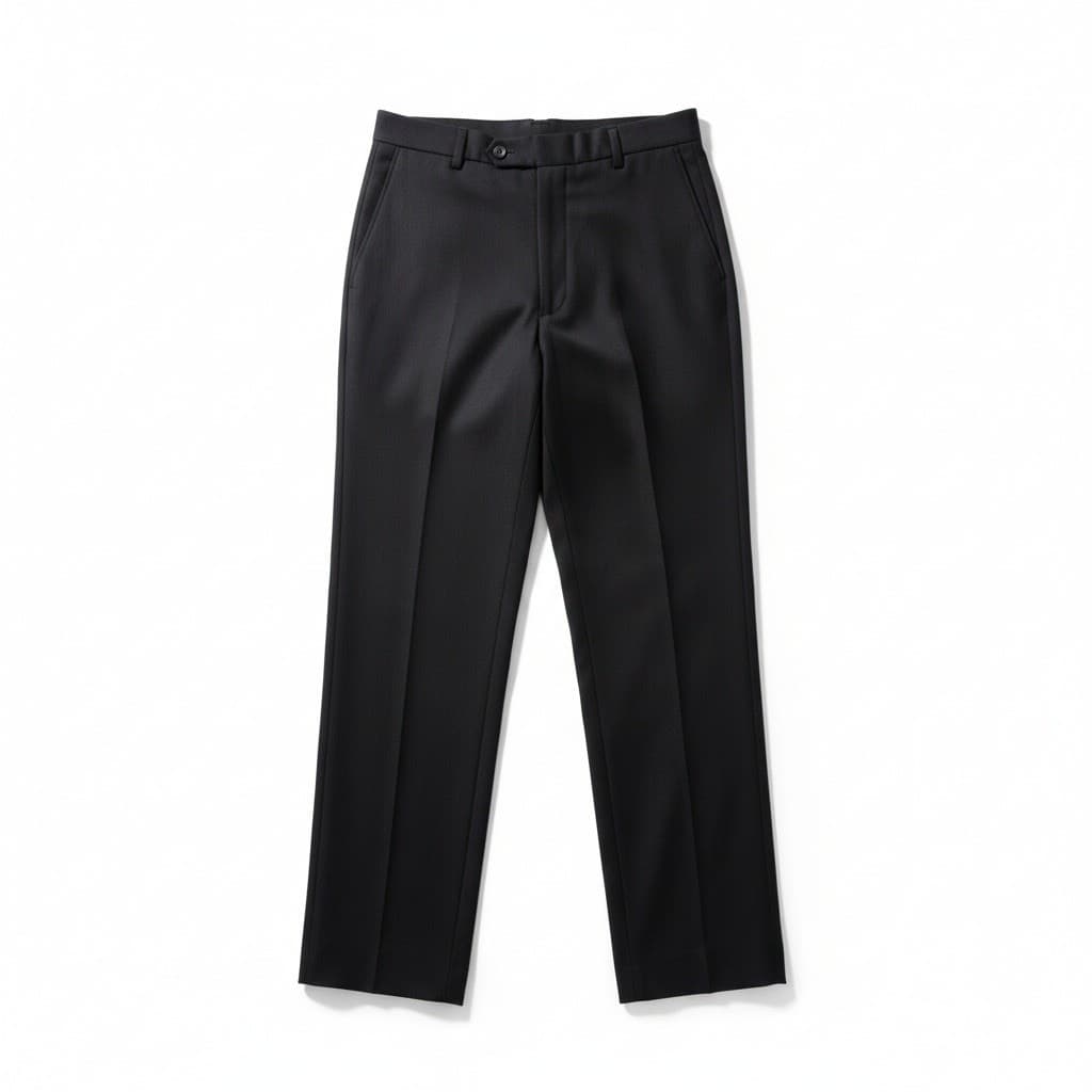 Bill Blass Black Tailored Trousers High Waist, Women's Size 12, Bulgarian