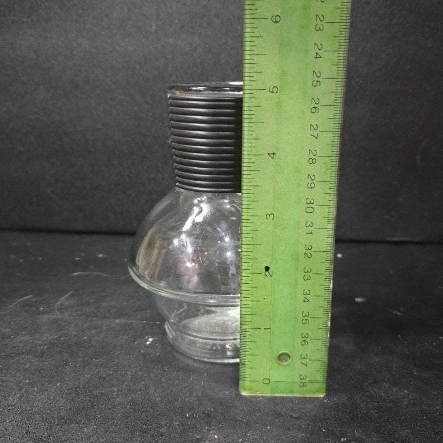 McKee Hottle Glasbake Carafe, Vintage Clear Glass, Replacement Coffee Decanter - Thumbnail 2