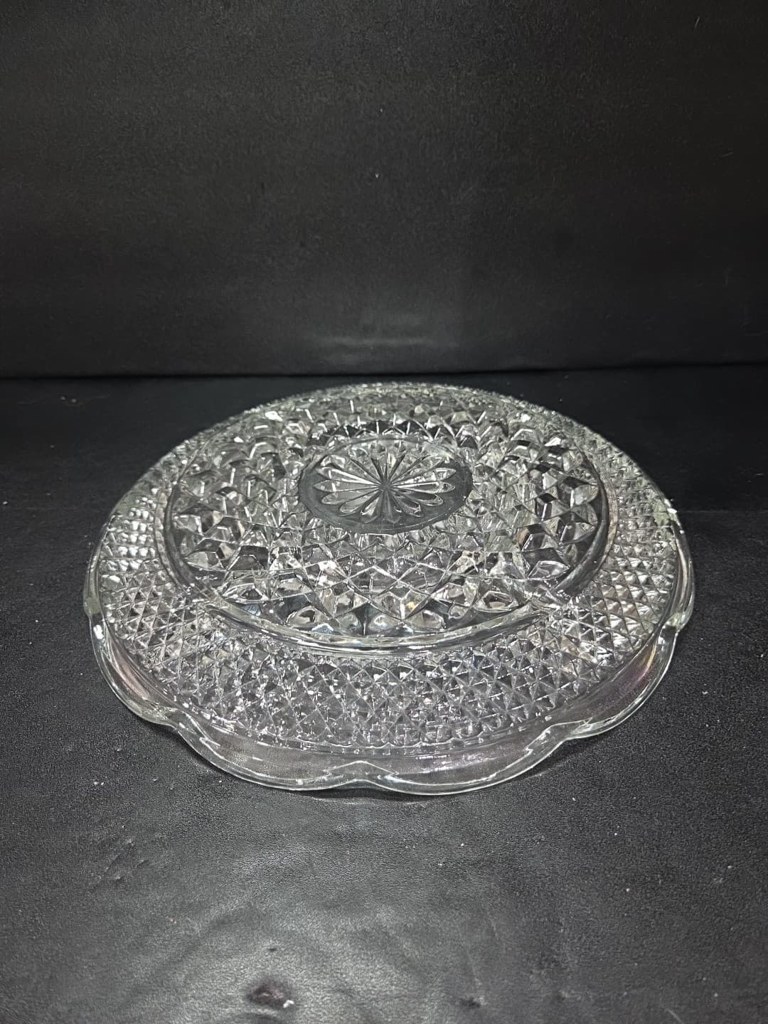Anchor Hocking Wexford Glass Chip Dip, Veggie Divided Dish, 10.5" Glass Platter - Thumbnail 7