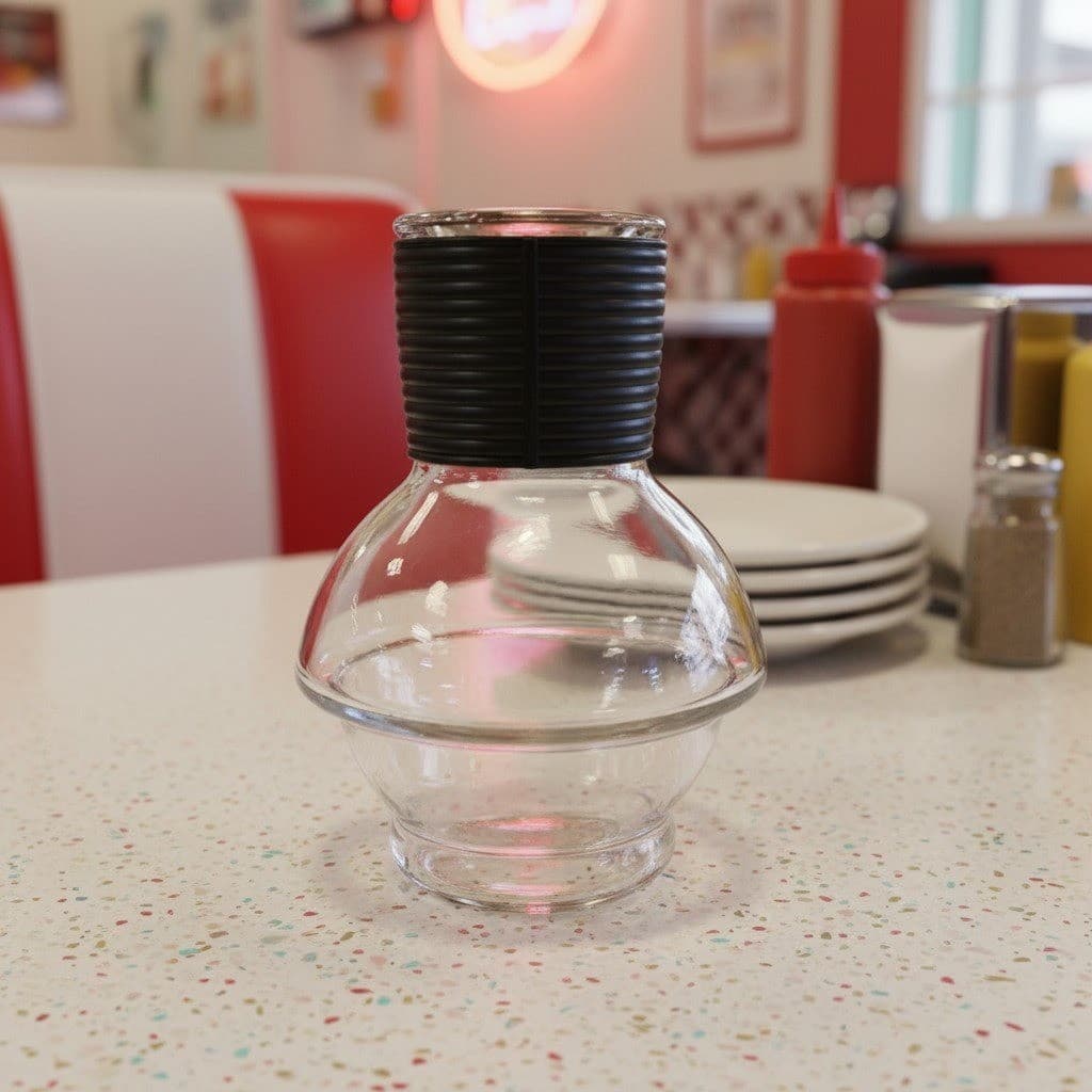 McKee Hottle Glasbake Carafe, Vintage Clear Glass, Replacement Coffee Decanter