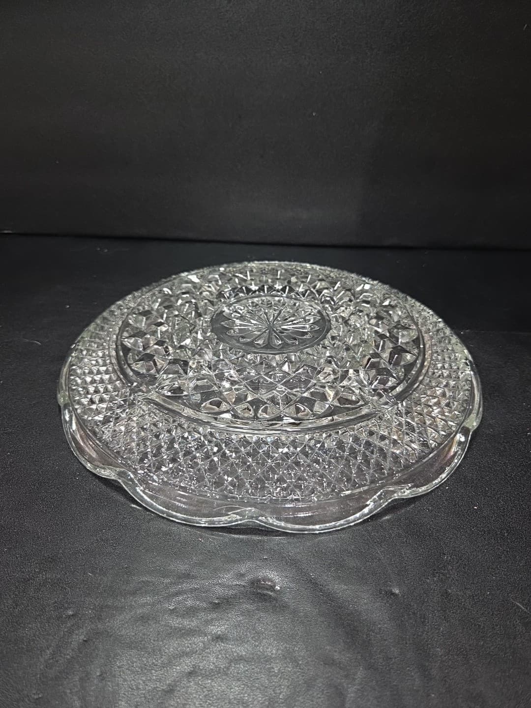 Anchor Hocking Wexford Glass Chip Dip, Veggie Divided Dish, 10.5" Glass Platter - Thumbnail 5