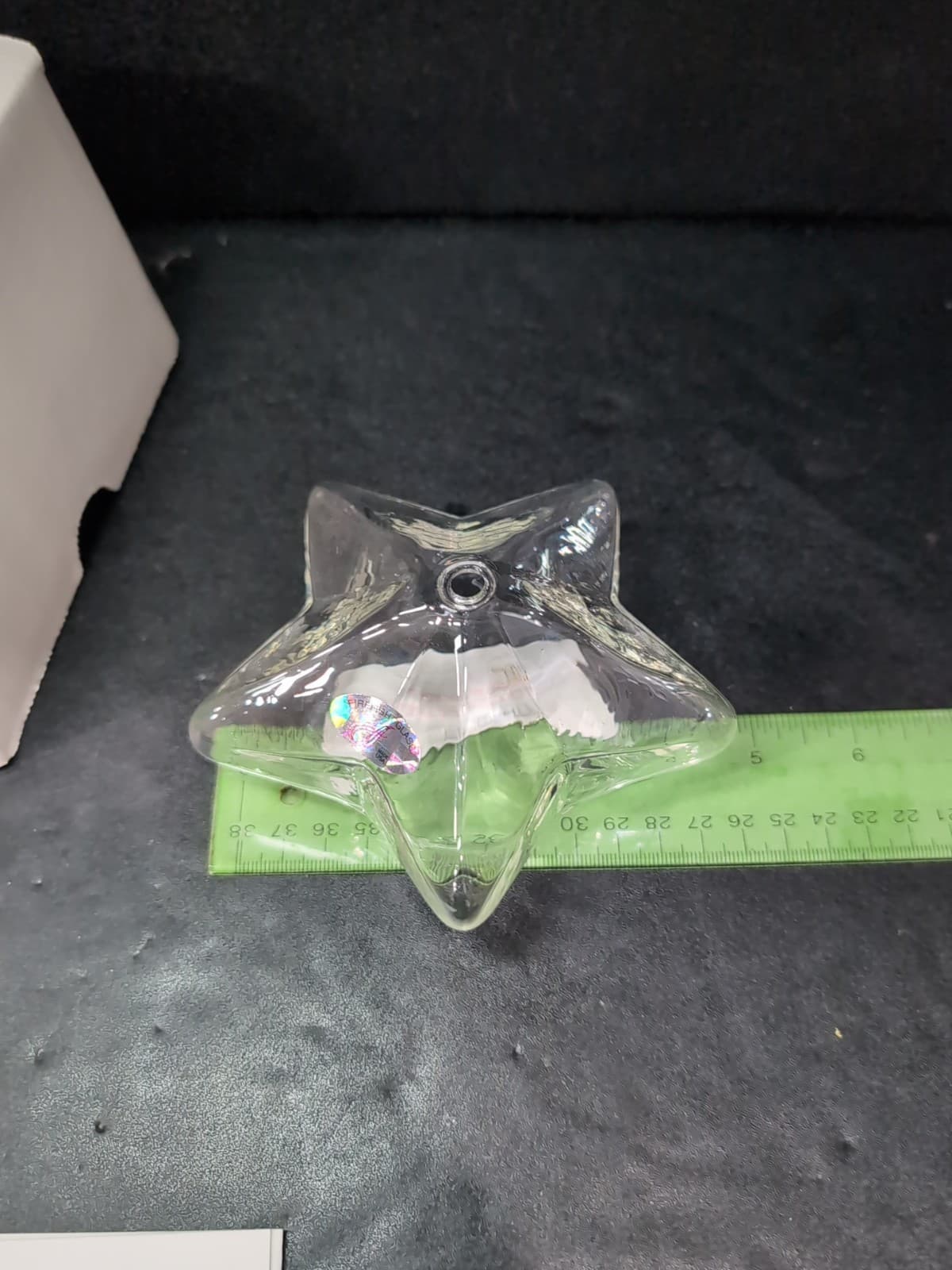 Firelight Glass Starlight 5" Candle, Handcrafted Art Glass, Oil Lamp, Home Decor - Thumbnail 9