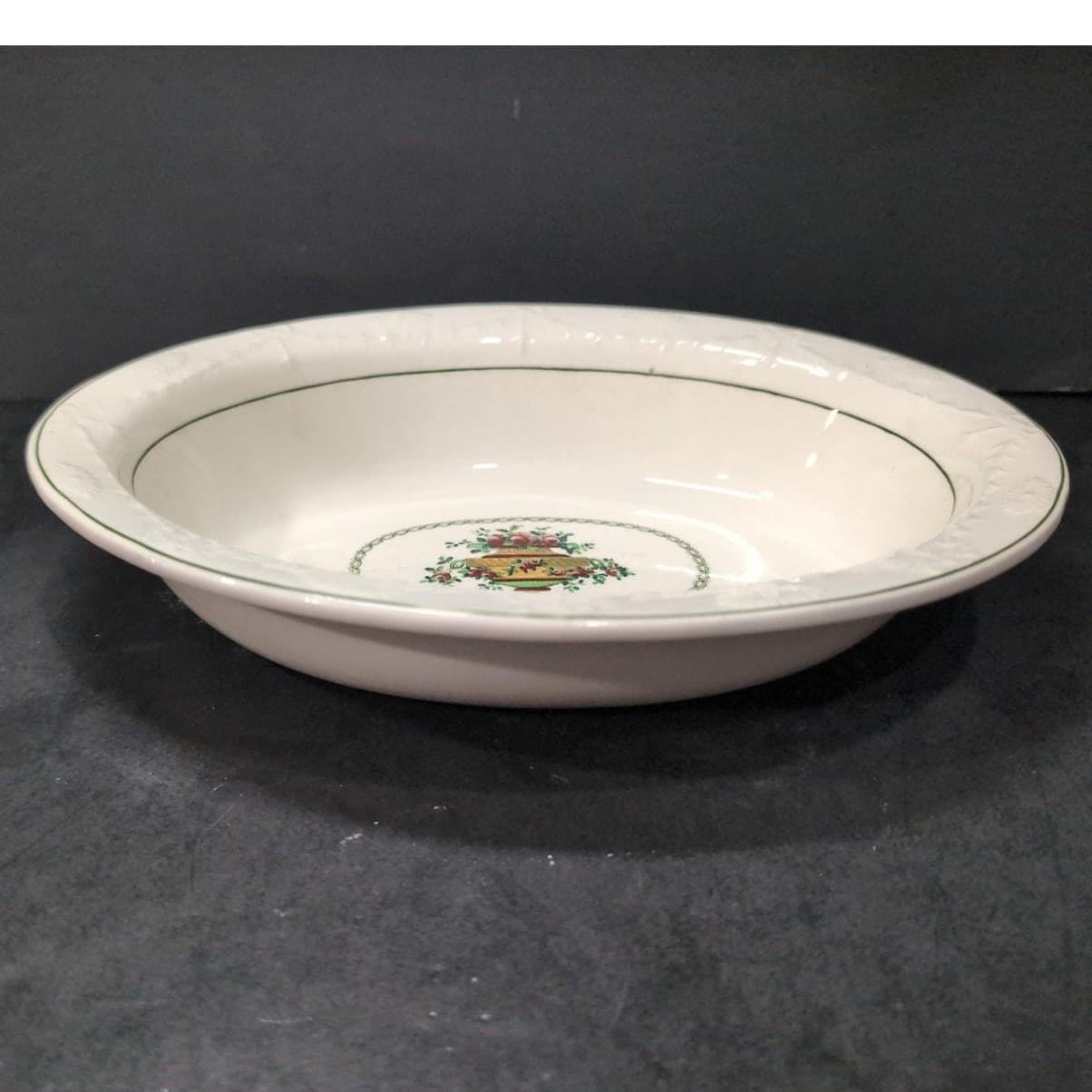 Spode Copeland Late Serving Bowl #657047, Vintage Floral Platter, English China - Thumbnail 2