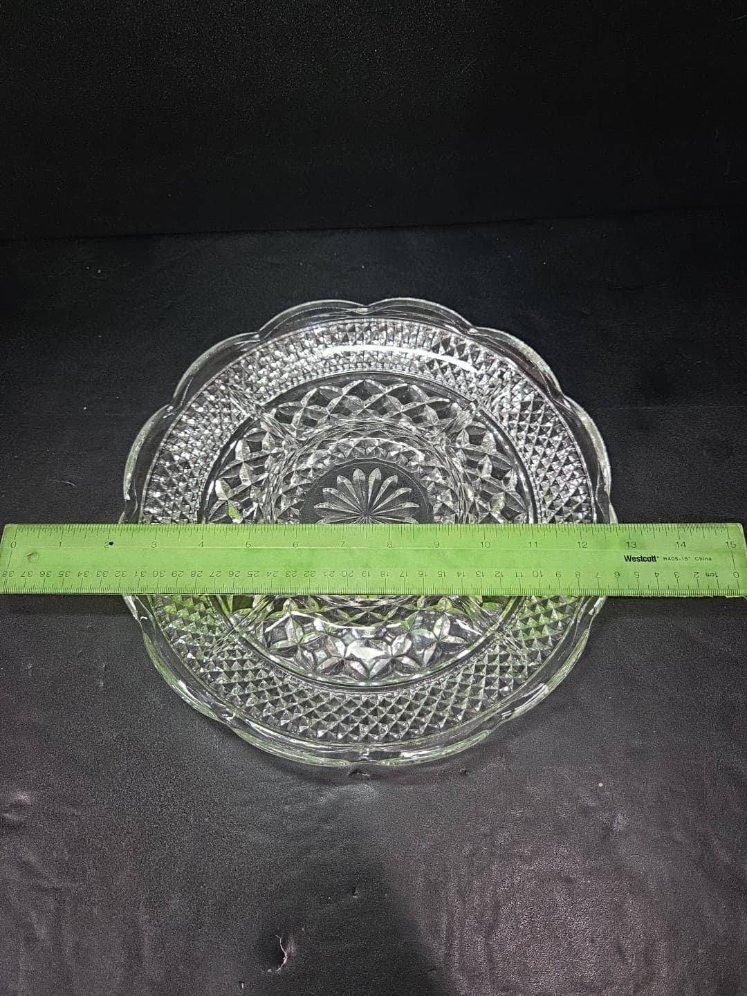Anchor Hocking Wexford Glass Chip Dip, Veggie Divided Dish, 10.5" Glass Platter - Thumbnail 4
