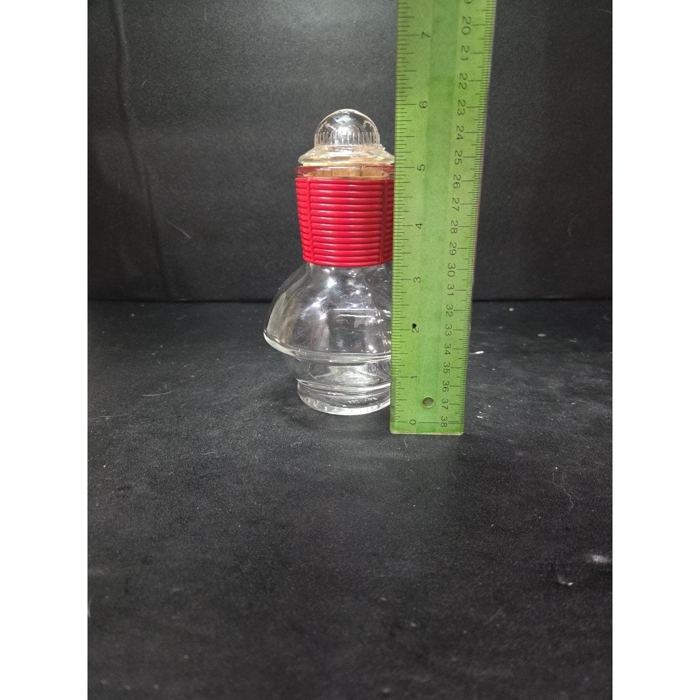 McKee Glasbake Red Band Hottle Bottle, Vintage Carafe, Replacement Decanter - Thumbnail 2