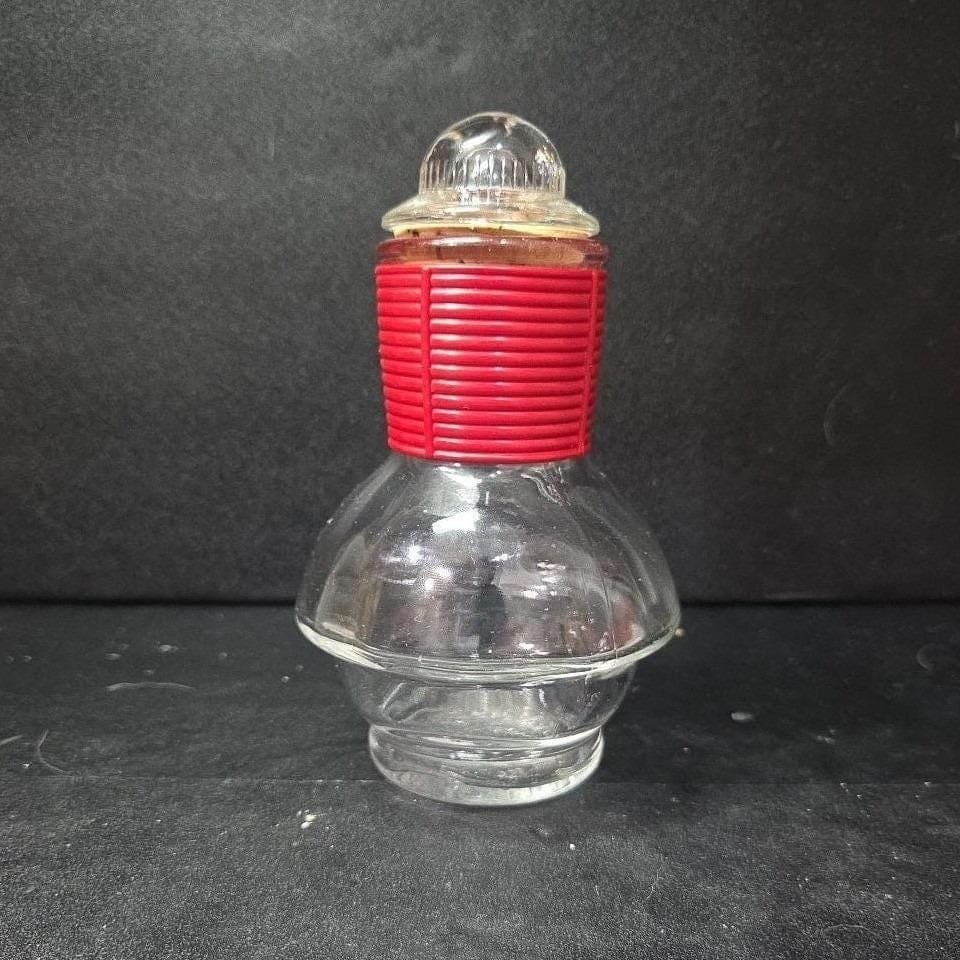 McKee Glasbake Red Band Hottle Bottle, Vintage Carafe, Replacement Decanter - Thumbnail 9