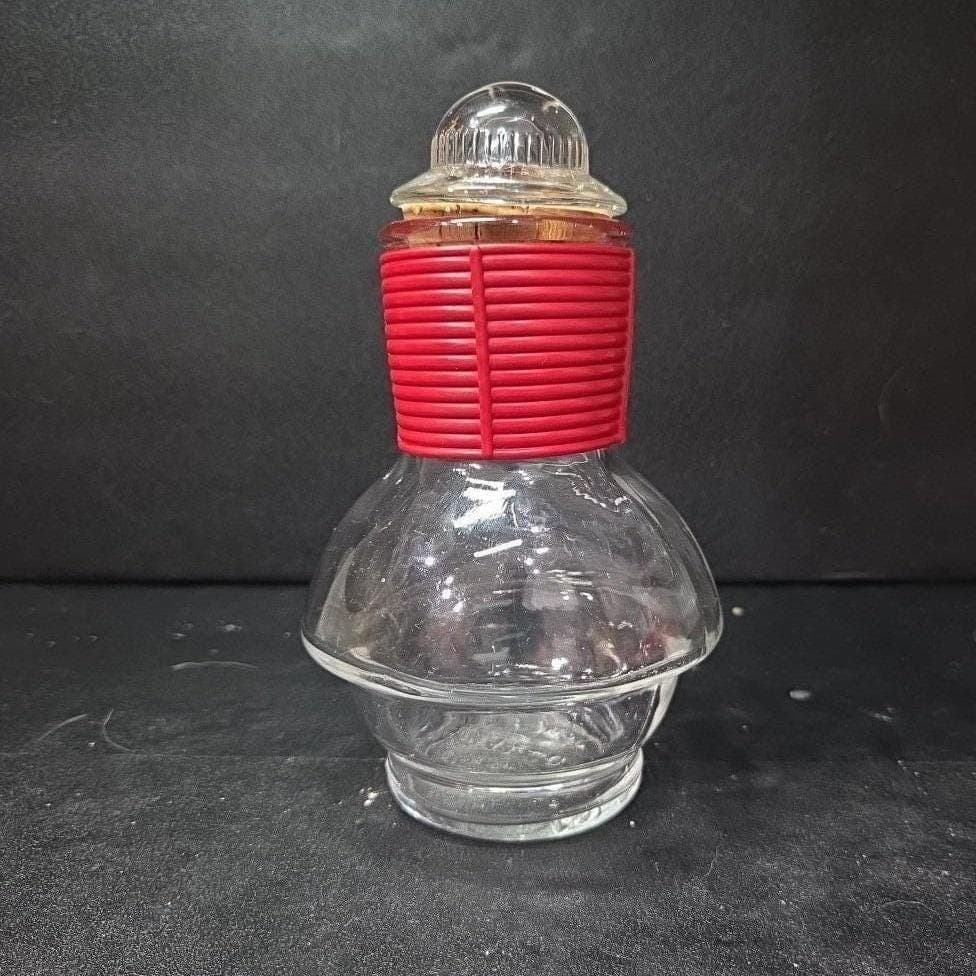 McKee Glasbake Red Band Hottle Bottle, Vintage Carafe, Replacement Decanter - Thumbnail 7