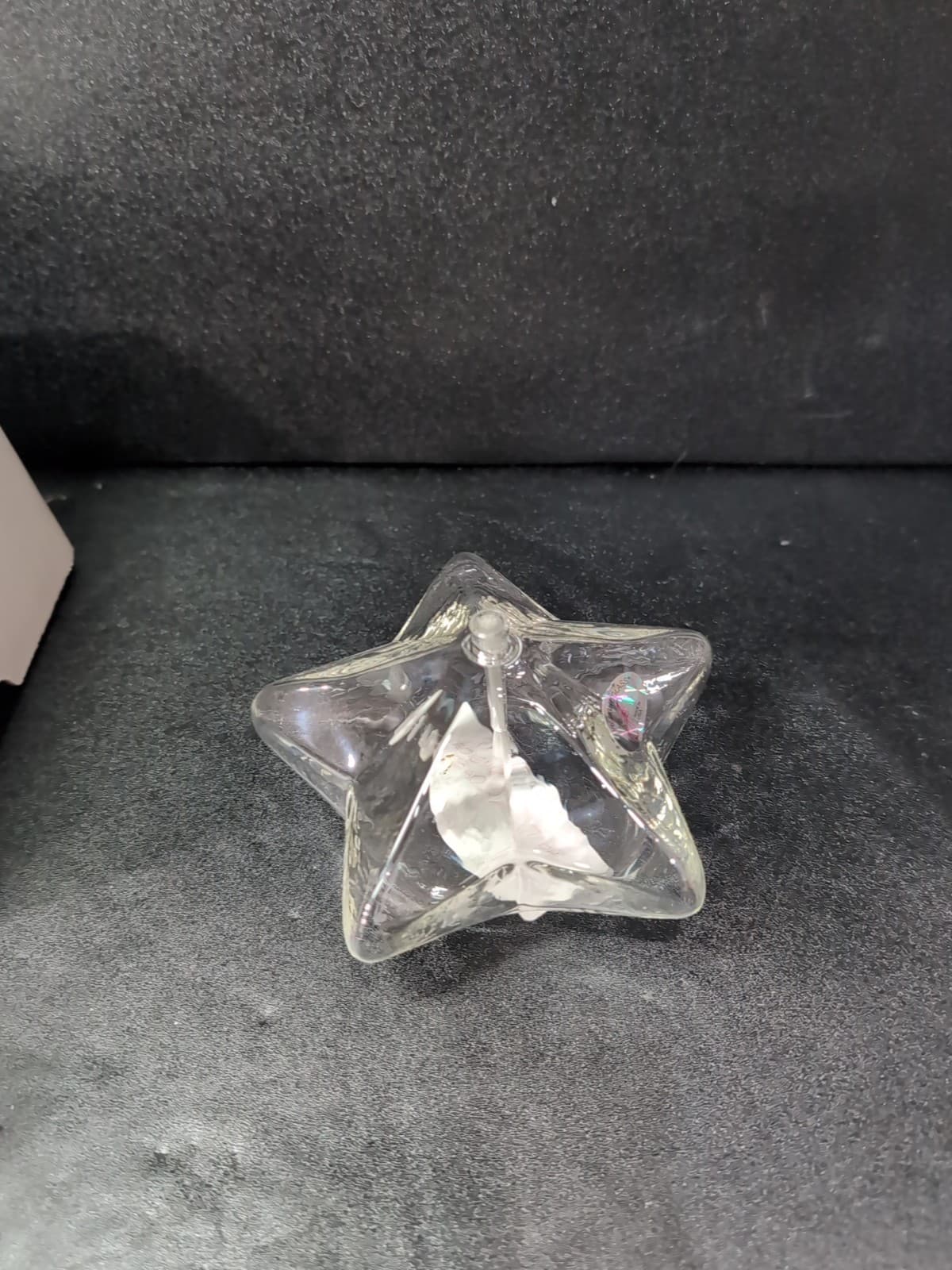 Firelight Glass Starlight 5" Candle, Handcrafted Art Glass, Oil Lamp, Home Decor - Thumbnail 3