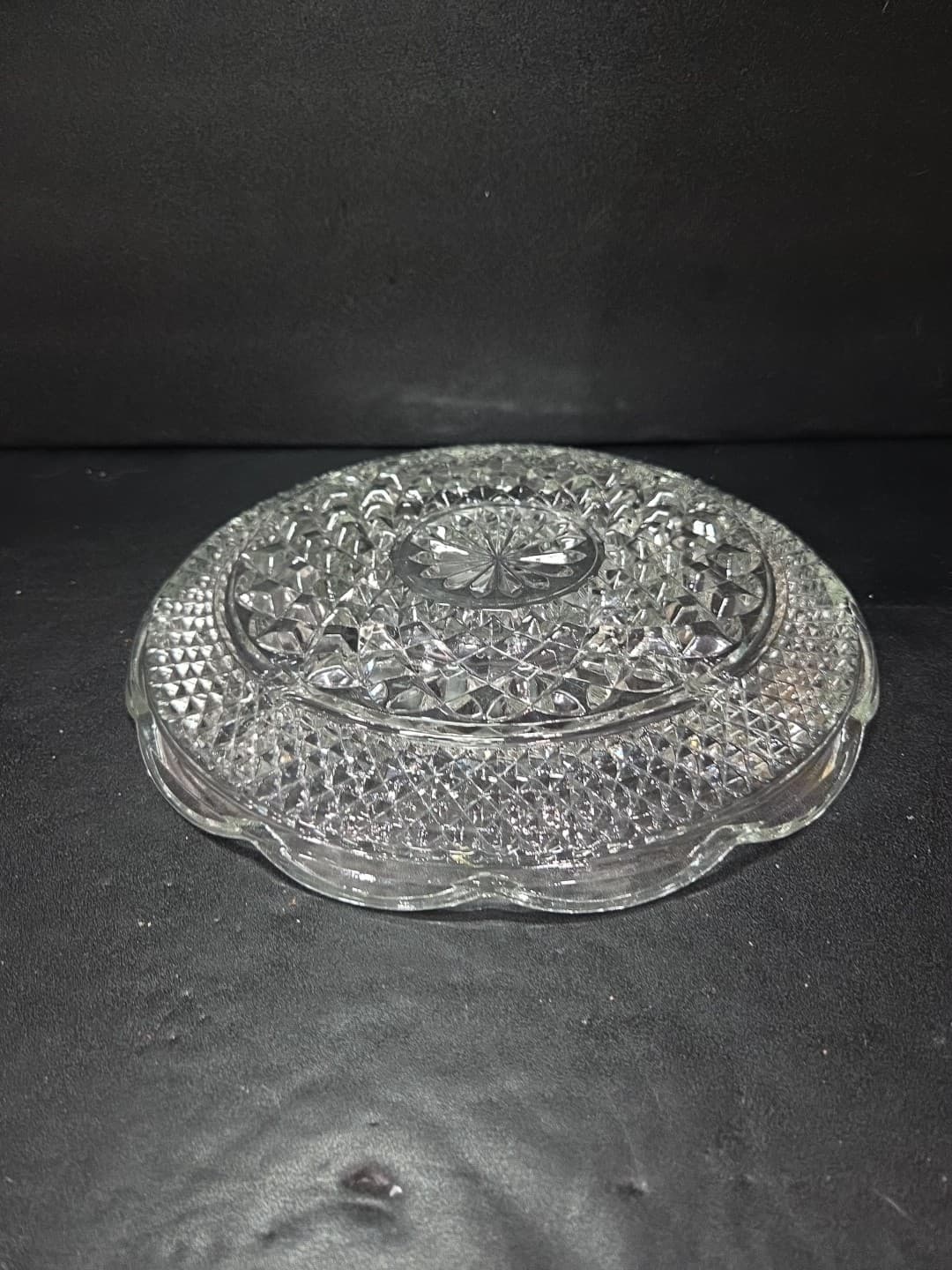 Anchor Hocking Wexford Glass Chip Dip, Veggie Divided Dish, 10.5" Glass Platter - Thumbnail 8