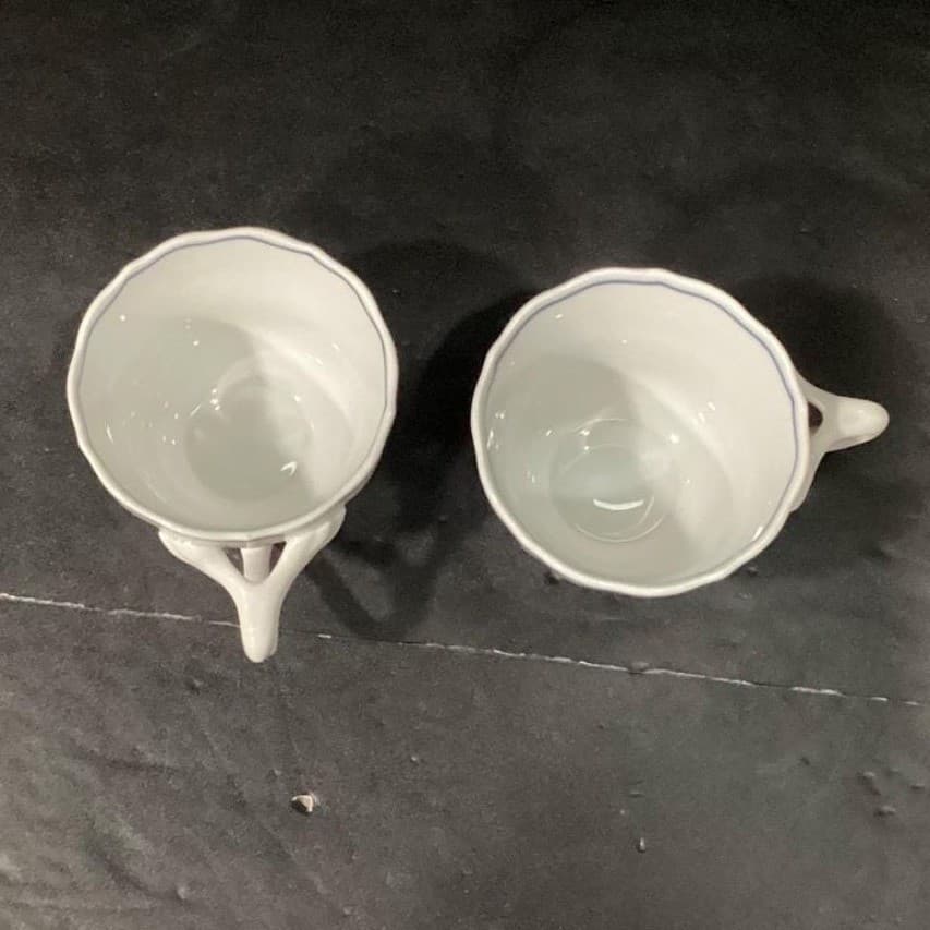 Blue Danube Japan fine China Tea Cups Set of 2 - Thumbnail 3