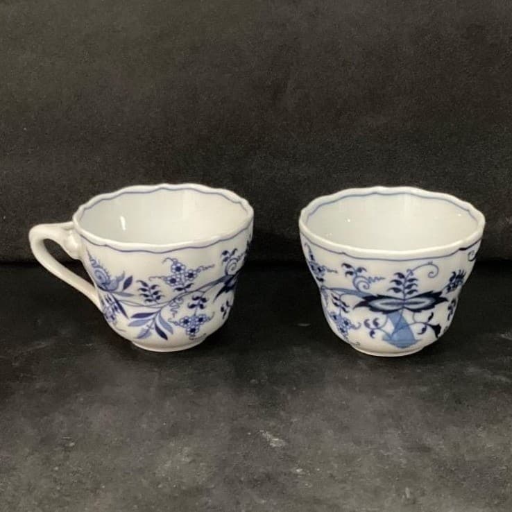 Blue Danube Japan fine China Tea Cups Set of 2 - Thumbnail 10