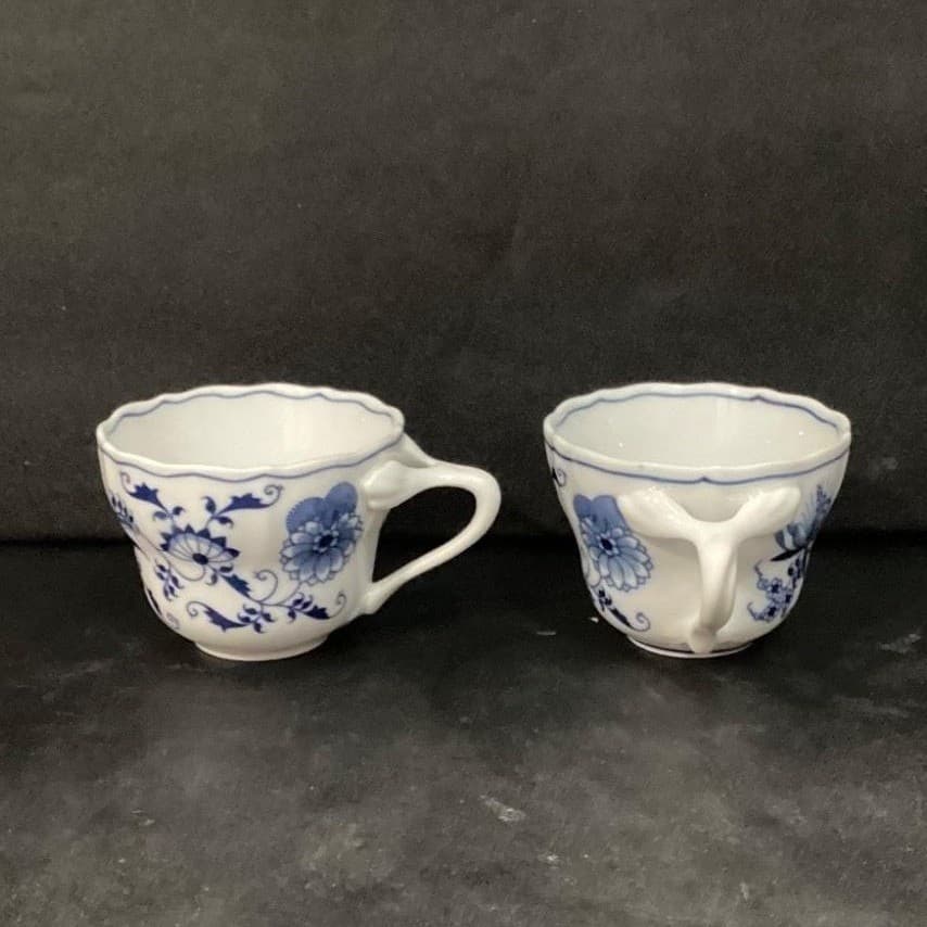 Blue Danube Japan fine China Tea Cups Set of 2 - Thumbnail 8
