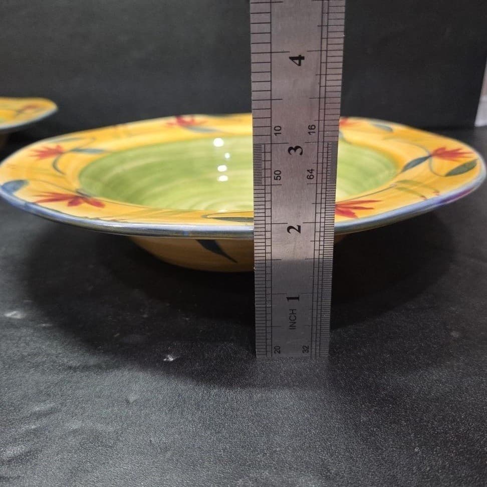 Pier 1 Imports Elizabeth Soup Bowls, Set Of 2, Dinnerware, Replacement Tableware - Thumbnail 8