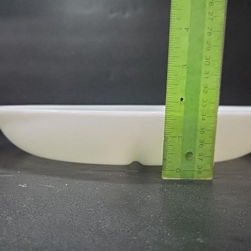Pyrex Milk Glass Oval Divided 1.5 Quart Casserole Dish #1063 Vintage Replacement - Thumbnail 11