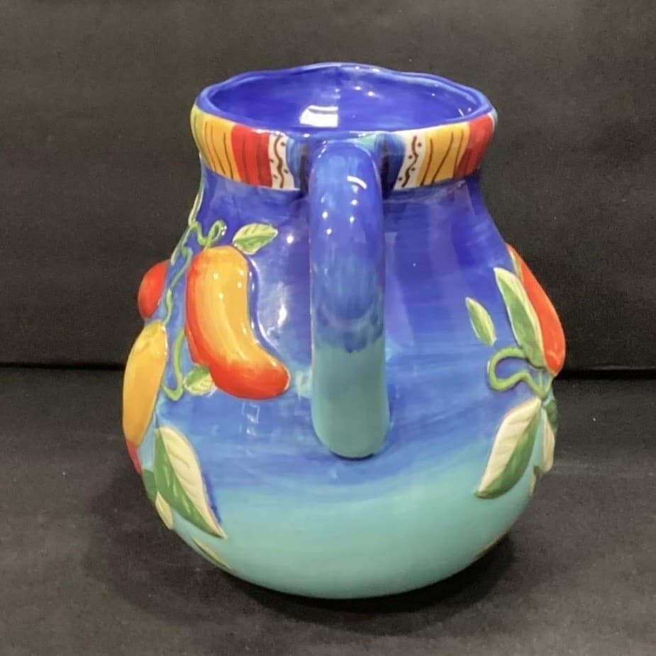 Gates Ware Pitcher by Laurie Gates El Mirasol Collection Chili Peppers - Thumbnail 12