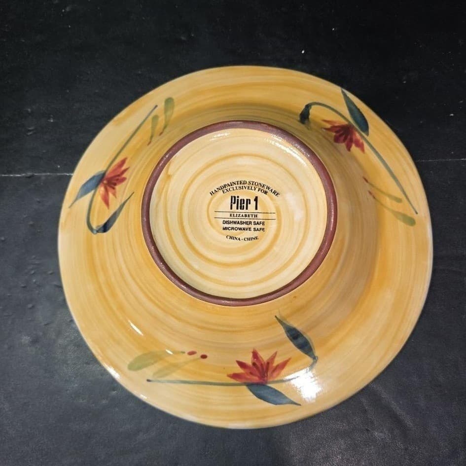 Pier 1 Imports Elizabeth Soup Bowls, Set Of 2, Dinnerware, Replacement Tableware - Thumbnail 4